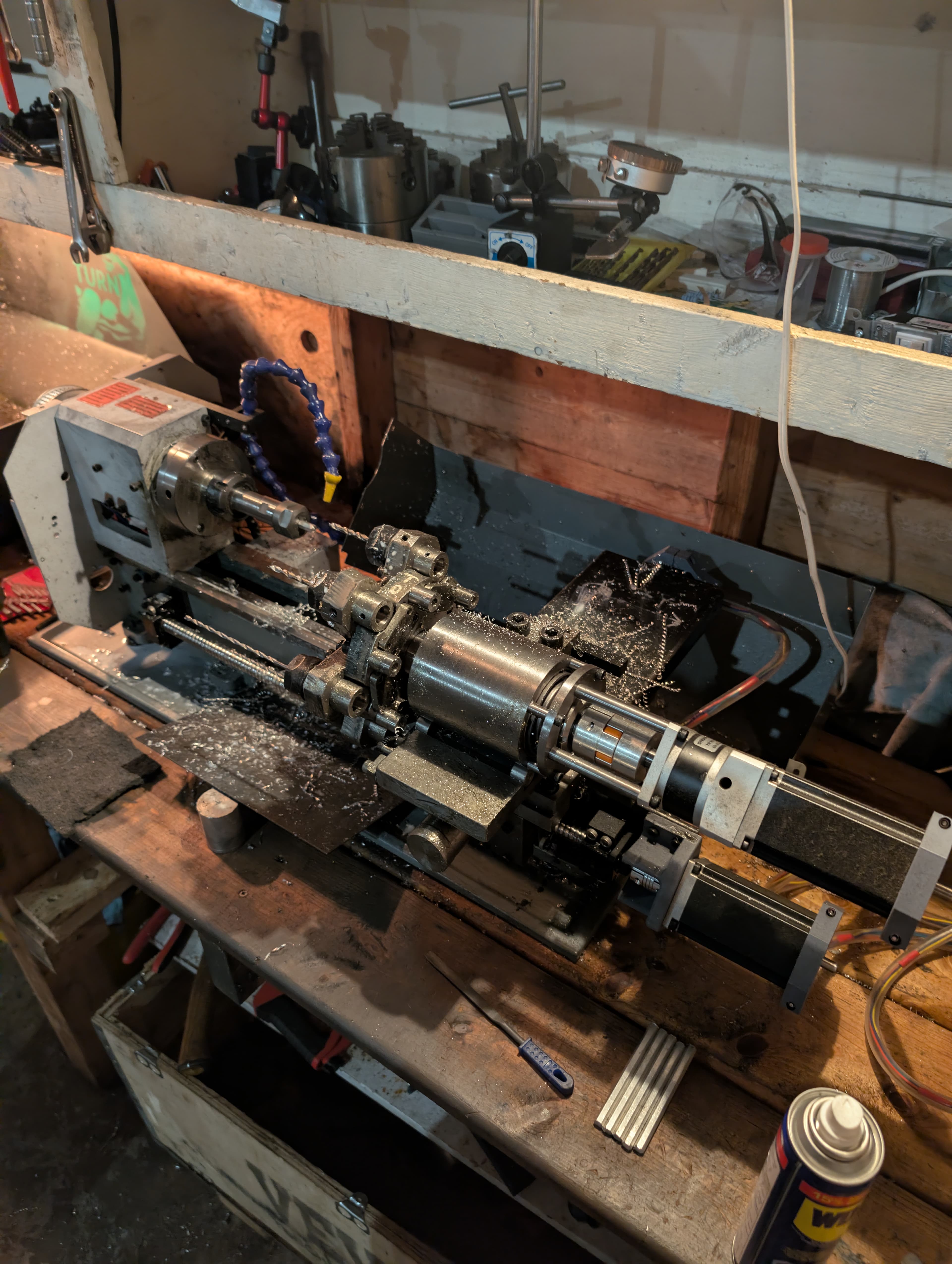 Machine CNC Schoppmann construite à la main — atelier Sainte-Brigitte-de-Laval