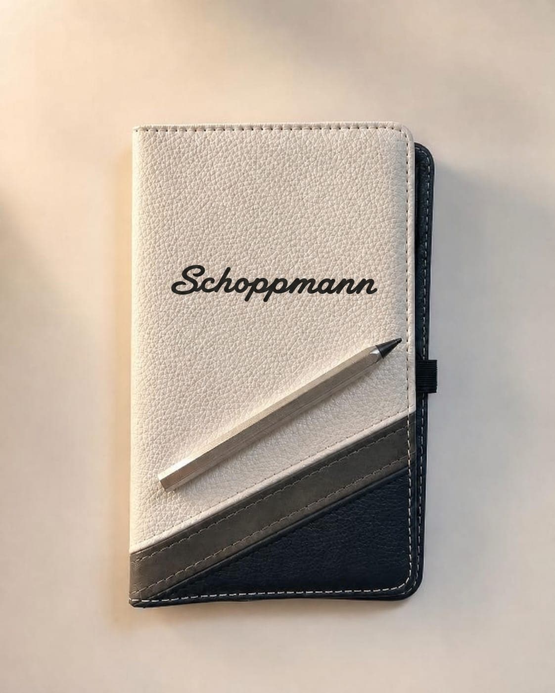 Carnet de golf Schoppmann avec crayon aluminium mine infinie